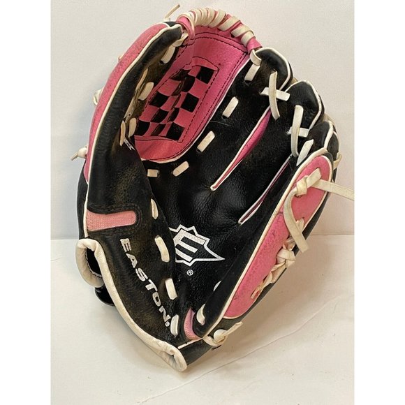 Easton Baseball Glove mitt youth 9 1/2" LH GKP9500 Z Flex pink left - Picture 4 of 8